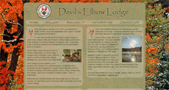 Desktop Screenshot of devilselbowlodge.com